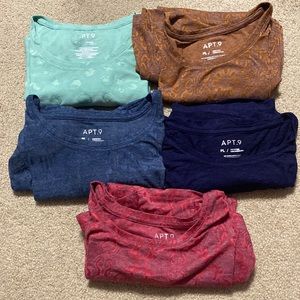 Apt. 9 Shirts 5 for one price!